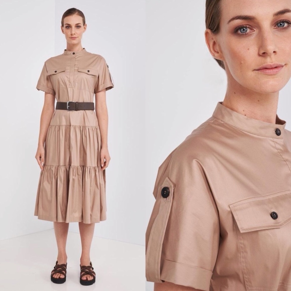 CLEARANCE Perserico Kleita cotton belted A line dress FINAL PRICE ❌NO OFFERS